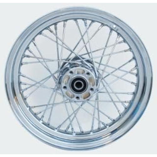 PartzBiz HD: 4401772-Ultima 36-734 Chrome 40 Spoke 16 x 3 Rear Wheel 00-06 Harley Davidson Softail Dyna XL FX FLS FLST FXD FXDWG chopper classic old school wire custom bagger replacement best for performance motorcycle