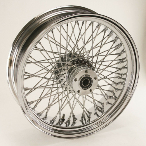PartzBiz HD: 4401787-Ultima 36-971 Chrome 80 Spoke Rear Wheel w/ Billet Hub 16‚Äùx 3.5‚Äù 1" Axle SOFTAIL HARLEY DAVIDSON