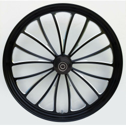 PartzBiz HD MW37-660 - Ultima 37-627 Black Manhattan Aluminum Front Wheel 26"x3.5" Single Rotor PartzBiz HD MW37-660 - Ultima 37-627 Black Manhattan Aluminum Front Wheel 26"x3.5" Single Rotor