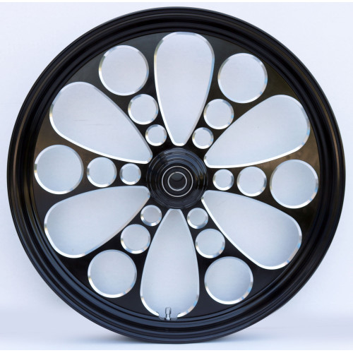 PartzBiz HD: 4401724-Ultima 37-649 Kool Kat 18"x3.5" Black Cut CNC Front Motorcycle Wheel Dual Rotor PartzBiz HD: 4401724-Ultima 37-649 Kool Kat 18"x3.5" Black Cut CNC Front Motorcycle Wheel Dual Rotor