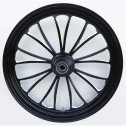PartzBiz HD MW37-666 - Ultima 37-666 Black Manhattan Aluminum Front Wheel 21"x3.5" Single Rotor PartzBiz HD MW37-666 - Ultima 37-666 Black Manhattan Aluminum Front Wheel 21"x3.5" Single Rotor