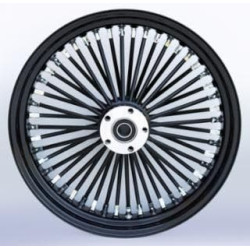 PartzBiz HD MW37-728 - Ultima 37-728 Black 48 King Spoke 18 x 3.5" Rear Wheel 1" Axle 00-07 Harley Davidson Custom Chopper Bike Motorcycle Rim Classic Upgrade Replacement PartzBiz HD MW37-728 - Ultima 37-728 Black 48 King Spoke 18 x 3.5" Rear Wheel 1" Axle 00-07 Harley Davidson Custom Chopper Bike Motorcycle Rim Classic Upgrade Replacement