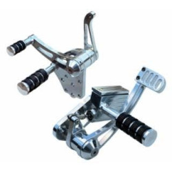 PartzBiz HD MW47-440 - Ultima 47-440 ระบบควบคุมไปข้างหน้า Billet ขัดเงา 3/4” MC 36-99 Harley Big Twin | แป้นเหยียบเบรกแบบคันโยกคลัตช์ 47-440 PartzBiz HD MW47-440 - Ultima 47-440 ระบบควบคุมไปข้างหน้า Billet ขัดเงา 3/4” MC 36-99 Harley Big Twin | แป้นเหยียบเบรกแบบคันโยกคลัตช์ 47-440