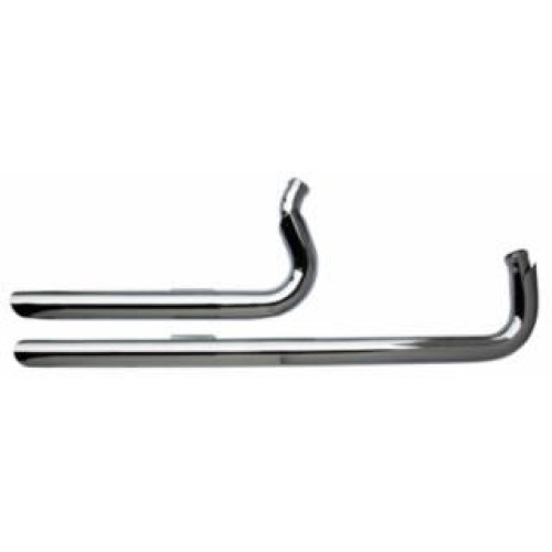 PartzBiz HD: 4401602-Midwest Ultima 60-364 Chrome Competition Exhaust Pipe Kit 04-Up Harley Sportster upgrade performance style aftermarket motorcycle pipes muffler 60364