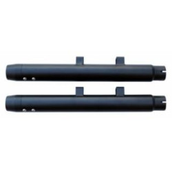 PartzBiz HD MW64-313 - Ultima 64-313 Black 2.25" Radium Muffler & Black Tip for 14-19 Harley Davidson Sportster XL 1200 1000 883 custom upgrade exhaust chopper street performance new 2019 aftermarket accessories 64313 PartzBiz HD MW64-313 - Ultima 64-313 Black 2.25" Radium Muffler & Black Tip for 14-19 Harley Davidson Sportster XL 1200 1000 883 custom upgrade exhaust chopper street performance new 2019 aftermarket accessories 64313