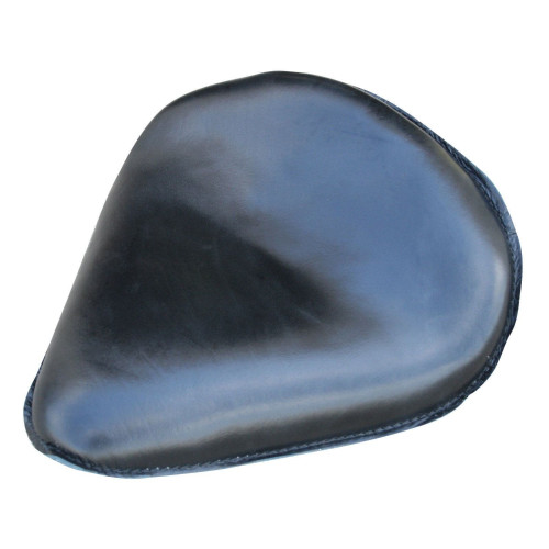 PartzBiz HD: 4401581-Ultima 76-743 9" Smooth Black Vinyl Spring Mounted Solo Seat Harley FX FL XL Softail Rigid Sportster Custom Bobber