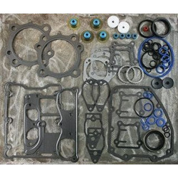 PartzBiz HD MW77-858 - Ultima 77-858 ชุดปะเก็นมอเตอร์ครบชุด Harley Twin Cam 88 CI เครื่องยนต์ 00-Up softail Heritage Low FAT Boy BOB FLSTF FLSTC FLSTN FLS FXSTSB FLSTSC FLSTSB FXD FXDC FXDB FXDL FXDWG FXDF FLD FXSTB FXSTD FXSTS FLH FLT FLHT FLHS FLHTC FLTR FLHR FLTC FLHX FLTR