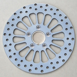 PartzBiz HD MW90-615 - Ultima 90-615 Polished 11.8" King Spoke Front Motorcycle Brake Rotor Harley 06-13 custom performance upgrade replacement best motorcycle bike chopper bagger disc brakes PartzBiz HD MW90-615 - Ultima 90-615 Polished 11.8" King Spoke Front Motorcycle Brake Rotor Harley 06-13 custom performance upgrade replacement best motorcycle bike chopper bagger disc brakes