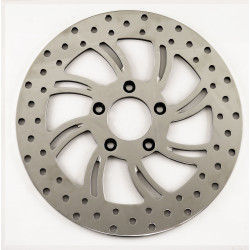 PartzBiz HD MW90-654 - Ultima 90-654 Polished 11.8" Vortex Front Brake Rotor Touring Dyna 06-13 PartzBiz HD MW90-654 - Ultima 90-654 Polished 11.8" Vortex Front Brake Rotor Touring Dyna 06-13