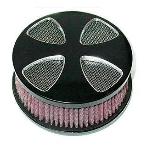PartzBiz HD: 4401524-Ultima Black Smooth Cross Cover High Performance Air Cleaner Kit Harley Bikes 12-208 BEST FOR ELECTRA SOFTAIL ROAD STREET GLIDE DYNA SPORTSTER PartzBiz HD: 4401524-Ultima Black Smooth Cross Cover High Performance Air Cleaner Kit Harley Bikes 12-208 BEST FOR ELECTRA SOFTAIL ROAD STREET GLIDE DYNA SPORTSTER