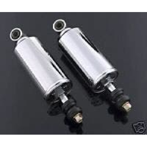 PartzBiz HD: 4401532-Ultima 116-233 Chrome Adjustable Rear Shocks Absorbers kit 00-19 Harley Davidson Softail FXST Night Train Springer Duce Custom Aftermarket Performance Suspension Upgrade Replacement Absorbers