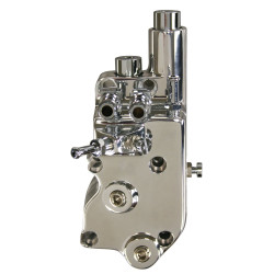 PartzBiz HD MW98-643 - ปั๊มน้ำมัน Ultima Chrome Forged Big Twin Panhead Knucklehead Shovelhead 36-72