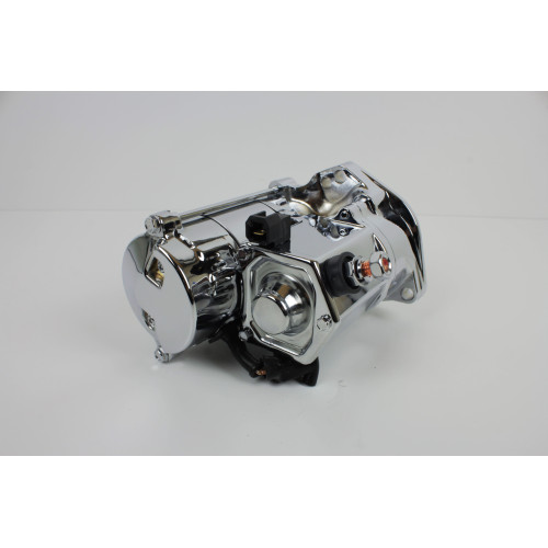 PartzBiz HD: 4401499-Ultima Chrome Thunderfire Heavy Duty 1.4kw มอเตอร์สตาร์ท Harley 89-06 Angled Post | 70-222