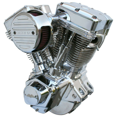 PartzBiz HD: 4401503-Ultima El Bruto 298-258 Chrome 120 Evolution Motor 84-99 เครื่องยนต์ Harley Evo dyna softail touring fxr