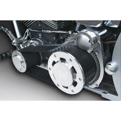 PartzBiz HD MW58-902 - Ultima Polished Street Style 3.35" Open Belt Drive for Dyna Models 90-06 58-902 PartzBiz HD MW58-902 - Ultima Polished Street Style 3.35" Open Belt Drive for Dyna Models 90-06 58-902