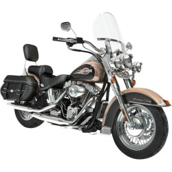 PartzBiz HD DS07130156 - ชุดออยคูลเลอร์ UltraCool ST-1G สีดำ 01-17 Harley-Davidson Softail FLST & FXST FLS FXS 0713-0156 07130156