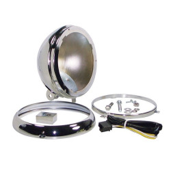 PartzBiz HD MU11020 - V-Factor 11020 Chrome 7" Headlight Shell Kit Harley Fatboy Heritage OE 67789-91 PartzBiz HD MU11020 - V-Factor 11020 Chrome 7" Headlight Shell Kit Harley Fatboy Heritage OE 67789-91