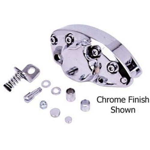 PartzBiz HD: 4401408-V-Factor Chrome Single Piston Rear Caliper OE Rep 44011-81 Harley Big Twin 81-82