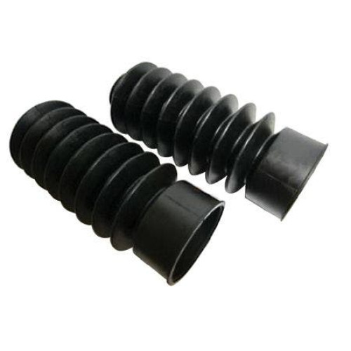 PartzBiz HD: 4401371-V-Factor EMGO 41mm Rubber Fork Boot Gaiters Covers 8-1/4" Harley & Metric Custom