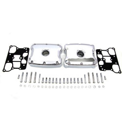 PartzBiz HD VT11-2700 - V-Twin 11-2700 Chrome Rocker Box Set Harley Twin Cam 88 99-17 electra road street glide king fat boy bob slim deluxe softail dyna ประสิทธิภาพอัพเกรดดีที่สุดสำหรับโครงการ chopper PartzBiz HD VT11-2700 - V-Twin 11-2700 Chrome Rocker Box Set Harley Twin Cam 88 99-17 electra road street glide king fat boy bob slim deluxe softail dyna ประสิทธิภาพอัพเกรดดีที่สุดสำหรับโครงการ chopper