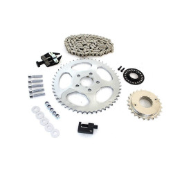 PartzBiz HD VT19-0180 - V-Twin 19-0180 Bolt On Chain Drive Conversion Kit สเตอร์หลัง FLST FXST 08-17 electra road street glide king fat boy bob slim deluxe softail dyna การอัพเกรดประสิทธิภาพ ดีที่สุดสำหรับ project chopper PartzBiz HD VT19-0180 - V-Twin 19-0180 Bolt On Chain Drive Conversion Kit สเตอร์หลัง FLST FXST 08-17 electra road street glide king fat boy bob slim deluxe softail dyna การอัพเกรดประสิทธิภาพ ดีที่สุดสำหรับ project chopper