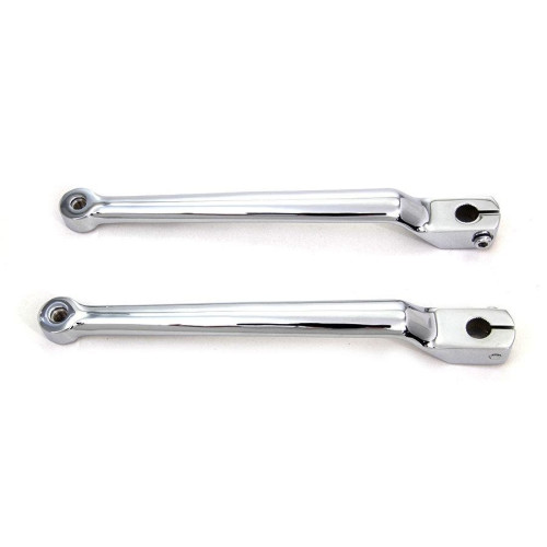 PartzBiz HD: 4401336-V-Twin 21-0871 Chrome Splined Extended Shift Lever Set 86-17 Harley Softail Touring