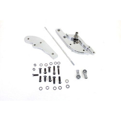 PartzBiz HD VT22-0133 - V-Twin 22-0133 Chrome 3 ” ชุดควบคุมการยื่นไปข้างหน้าแบบขยาย 18-Up Harley Softail PartzBiz HD VT22-0133 - V-Twin 22-0133 Chrome 3 ” ชุดควบคุมการยื่นไปข้างหน้าแบบขยาย 18-Up Harley Softail