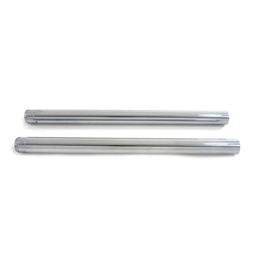 PartzBiz HD: 4401313-V-Twin 24-0056 Hard Chrome Fork Tube Set 4" Over Stock Harley FL FX WG 97-17 leg stanchion fender best for replacement upgrade part for davidson softail slim fat boy bob heritage classic 1984 1986 1999 1998 1996