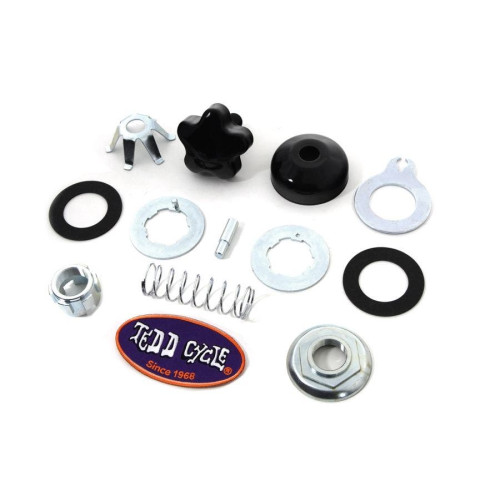PartzBiz HD: 4401288-todd's cycle V-Twin 24-1461 Black Fork Damper Kit Harley FL G Panhead Shovelhead 49-73 bodywork wind shield deflector davidson electra road street glide king