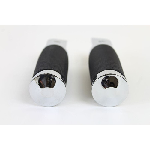 PartzBiz HD: 4401273-V-Twin 27-0488 Chrome Wyatt's 2018 Rider Footpeg Set Harley Softail '18-Up Custom Harley chopper forward pegs highway