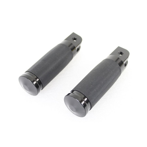 PartzBiz HD: 4401274-V-Twin 27-0491 Wyatt's 2018 Black Rider Footpeg Set Harley Softail M8 18-Up