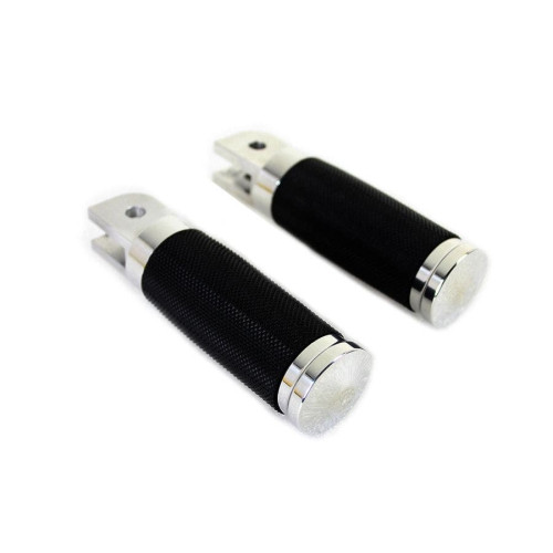 PartzBiz HD: 4401275-V-Twin 27-0493 Wyatt Gatling Polished Rider Footpeg Set Harley Softail M8 18-Up PartzBiz HD: 4401275-V-Twin 27-0493 Wyatt Gatling Polished Rider Footpeg Set Harley Softail M8 18-Up