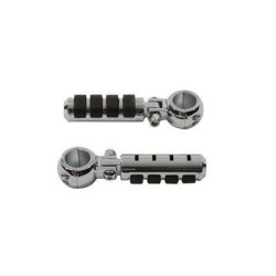PartzBiz HD VT27-0895 - V-Twin 27-0895 Chrome Cats Paw Style Footpeg Set for 1 1/4” Engine Bars Aftermarket Custom chopper bike Blackout Replacement Upgrade custom bagger dresser 26-0058 PartzBiz HD VT27-0895 - V-Twin 27-0895 Chrome Cats Paw Style Footpeg Set for 1 1/4” Engine Bars Aftermarket Custom chopper bike Blackout Replacement Upgrade custom bagger dresser 26-0058