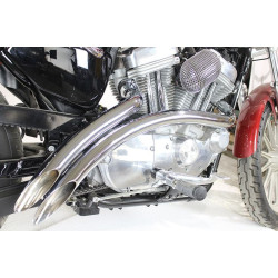 PartzBiz HD VT30-0004 - V-Twin 30-0004 Chrome 2 เป็น 2 รัศมีโค้งท่อไอเสียชุด Harley XL 07-Up Sportster 2019 davidson ท่อไอเสีย Silencer ท่อตรงที่ดีที่สุดสำหรับ Performance REPLACEMENT PartzBiz HD VT30-0004 - V-Twin 30-0004 Chrome 2 เป็น 2 รัศมีโค้งท่อไอเสียชุด Harley XL 07-Up Sportster 2019 davidson ท่อไอเสีย Silencer ท่อตรงที่ดีที่สุดสำหรับ Performance REPLACEMENT