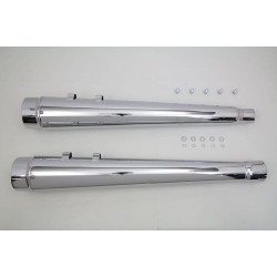 PartzBiz HD VT30-0939 - V-Twin 30-0939 Chrome Wyatt Gatling Megaphone Slip Onผ้าพันคอ 17-19 Harley FLTR Road Glideไอเสียอัพเกรด PartzBiz HD VT30-0939 - V-Twin 30-0939 Chrome Wyatt Gatling Megaphone Slip Onผ้าพันคอ 17-19 Harley FLTR Road Glideไอเสียอัพเกรด