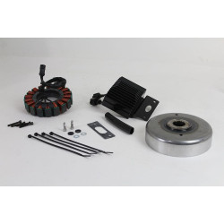 PartzBiz HD VT32-1392 - V-Twin 32-1392 50 Amp Alternator ชุดอัพเกรด 14-16 Harley FLT FLHT Air Cooled PartzBiz HD VT32-1392 - V-Twin 32-1392 50 Amp Alternator ชุดอัพเกรด 14-16 Harley FLT FLHT Air Cooled