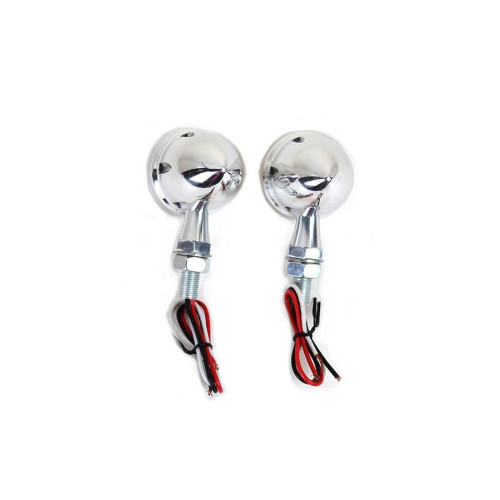 PartzBiz HD: 4401173-V-Twin 33-1651 Led Bullet Turn Signal Set Polished With Red Lens Harley & Custom Motorcycle Turn Signals Harley Davidson Softail Bullet Best New Upgrade Replacement PartzBiz HD: 4401173-V-Twin 33-1651 Led Bullet Turn Signal Set Polished With Red Lens Harley & Custom Motorcycle Turn Signals Harley Davidson Softail Bullet Best New Upgrade Replacement