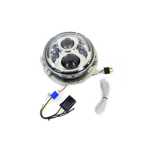 PartzBiz HD: 4401148-V-Twin 33-1769 12 Volt LED 7" Headlamp Black Center Stud Harley Panhead FL 49-59 buy electra street glide tail light brake softail touring Bagger Dresser lighting best for cheap davidson phillips PartzBiz HD: 4401148-V-Twin 33-1769 12 Volt LED 7" Headlamp Black Center Stud Harley Panhead FL 49-59 buy electra street glide tail light brake softail touring Bagger Dresser lighting best for cheap davidson phillips