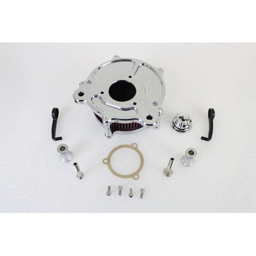 PartzBiz HD: 4401131-V-Twin 34-1712 Chrome Exposed Air Filter Cleaner Kit 93-17 Harley Davidson Softail Dyna Touring Intake Upgrade Replacement Kit PartzBiz HD: 4401131-V-Twin 34-1712 Chrome Exposed Air Filter Cleaner Kit 93-17 Harley Davidson Softail Dyna Touring Intake Upgrade Replacement Kit