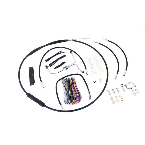 PartzBiz HD: 4401098-V-Twin 36-1601 15"-17" Handlebar Cable Brake Line Kit Harley FLH/T w/o ABS 08-13 throttle wire best for buy davidson handlebar electra road street glide king PartzBiz HD: 4401098-V-Twin 36-1601 15"-17" Handlebar Cable Brake Line Kit Harley FLH/T w/o ABS 08-13 throttle wire best for buy davidson handlebar electra road street glide king