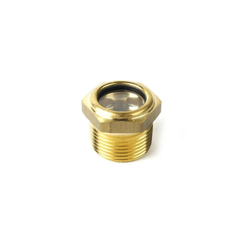 PartzBiz HD: 4401111-V-Twin 38-0608 Brass Fuel Sight Gauge Insert Motorcycle Gas Tank Monitor Harley Softail Touring Dyna Best New Gas Monitor Upgrade Replacement 