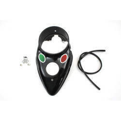 PartzBiz HD VT39-0446 - V-Twin 39-0446 Black Replica Cateye Dash Panel Harley EL FL WL 39-40 71270-39 custom bagger chopper motorcycle engine set stock custom black best for Harley-Davidson M8 Softail PartzBiz HD VT39-0446 - V-Twin 39-0446 Black Replica Cateye Dash Panel Harley EL FL WL 39-40 71270-39 custom bagger chopper motorcycle engine set stock custom black best for Harley-Davidson M8 Softail