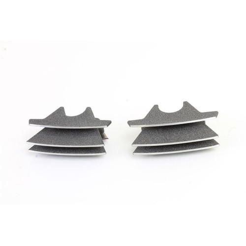 PartzBiz HD: 4401067-V-Twin 42-1170 M8 Finned Spark Plug Cover Set Granite 25800062 FLT 17-Up bodywork wind shield deflector davidson electra road street glide king