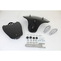 PartzBiz HD VT47-0195 - V-Twin 47-0195 Black Leather Solo Motorcycle Seat & Mount Kit Indian Scout 15-Up Replacement Upgrade Custom Saddle Springs Mounts Best New PartzBiz HD VT47-0195 - V-Twin 47-0195 Black Leather Solo Motorcycle Seat & Mount Kit Indian Scout 15-Up Replacement Upgrade Custom Saddle Springs Mounts Best New
