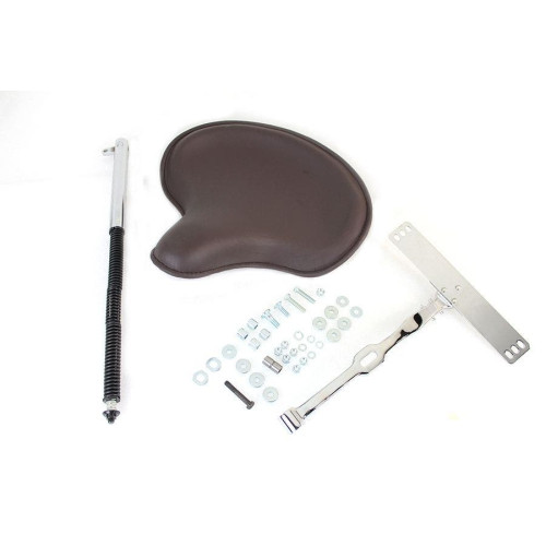 PartzBiz HD: 4401013-V-Twin 47-0997 Gorbin Gentry Brown Leather Replica Solo Seat Kit Harley FL 41-64 best new replacement upgrade chopper Bobber classic vintage PartzBiz HD: 4401013-V-Twin 47-0997 Gorbin Gentry Brown Leather Replica Solo Seat Kit Harley FL 41-64 best new replacement upgrade chopper Bobber classic vintage