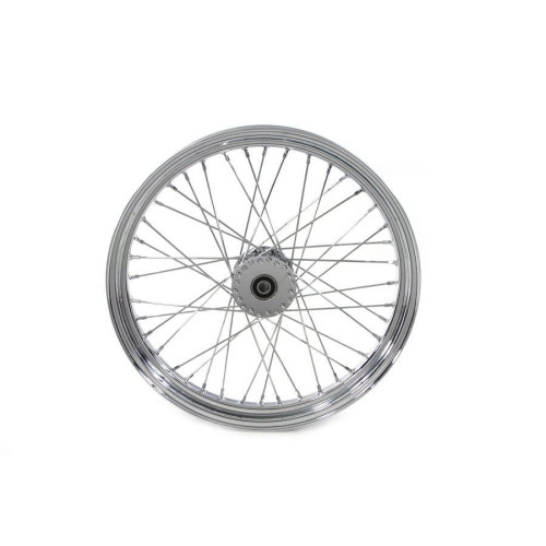 PartzBiz HD: 4400985-V-Twin 52-0231 Chrome Billet Spool Wheel 40 Spoke 23 x 3 3/4 axle