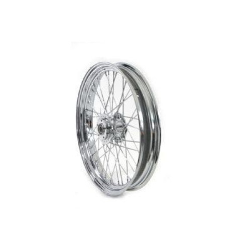 PartzBiz HD: 4400987-V-Twin 52-1212 Chrome 23" Front Spoke Wheel 3/4" Bearings Harley XL FXD 04-05