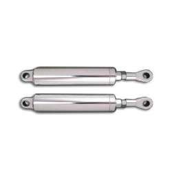 PartzBiz HD VT54-0131 - V-Twin 54-0131 Chrome 11" Billet Slim Fit Rear Shock Set 89-99 Harley Softail FLST FXST PartzBiz HD VT54-0131 - V-Twin 54-0131 Chrome 11" Billet Slim Fit Rear Shock Set 89-99 Harley Softail FLST FXST
