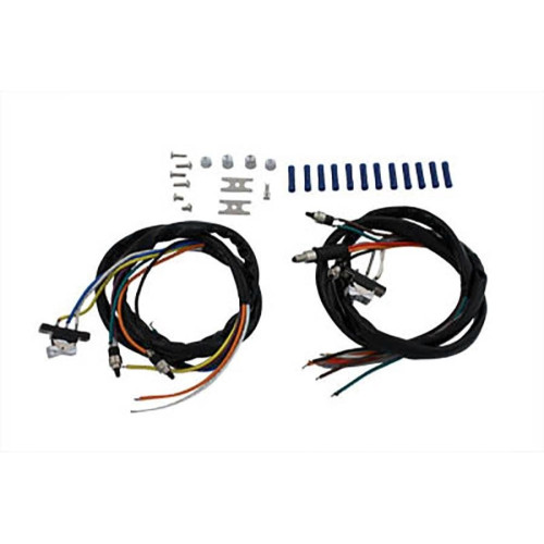 PartzBiz HD: 4400914-V-Twin Handlebar Wiring Harness Chrome Switch Harley FX FL XL 73-81 32-8208 PartzBiz HD: 4400914-V-Twin Handlebar Wiring Harness Chrome Switch Harley FX FL XL 73-81 32-8208