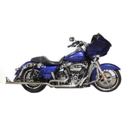 PartzBiz HD VT30-0940 - V-Twin 30-0940 Chrome True Dual Headers & Fishtailท่อ 17-19 Harley M8 FLTR Customรถจักรยานยนต์ไอเสียชุดอัพเกรด PartzBiz HD VT30-0940 - V-Twin 30-0940 Chrome True Dual Headers & Fishtailท่อ 17-19 Harley M8 FLTR Customรถจักรยานยนต์ไอเสียชุดอัพเกรด